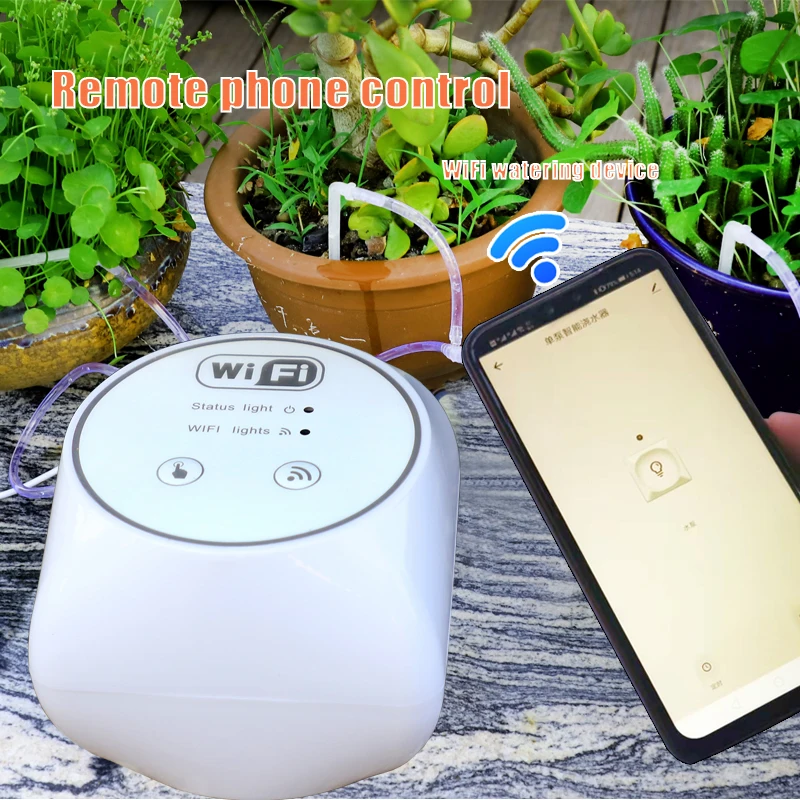 Smart Garden At Home - Wifi Garden Automatic Drip Irrigation Controller