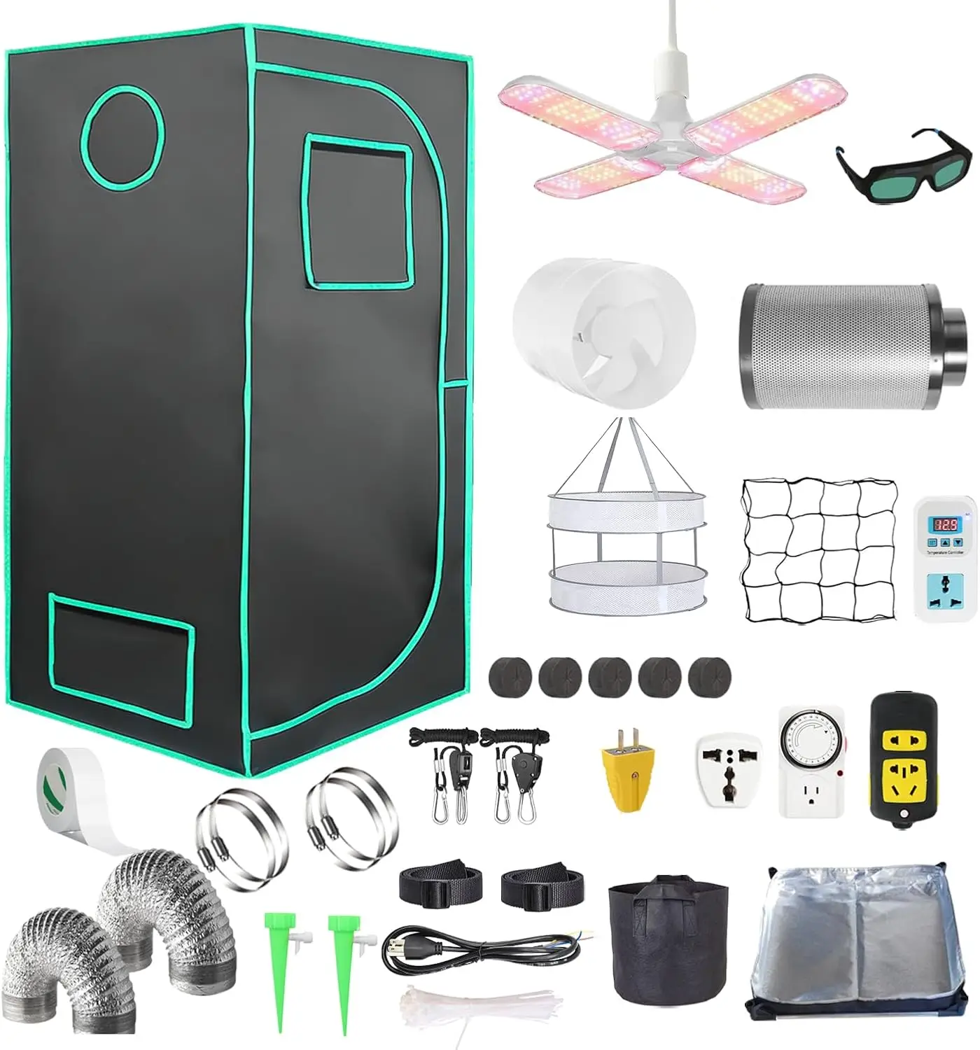 Grow Tent Complete Kit - Grow Tent Kit Complete System High
