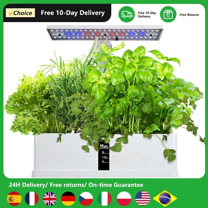 Smart Pod Garden - 9 Pods Smart Hydroponics Growing System