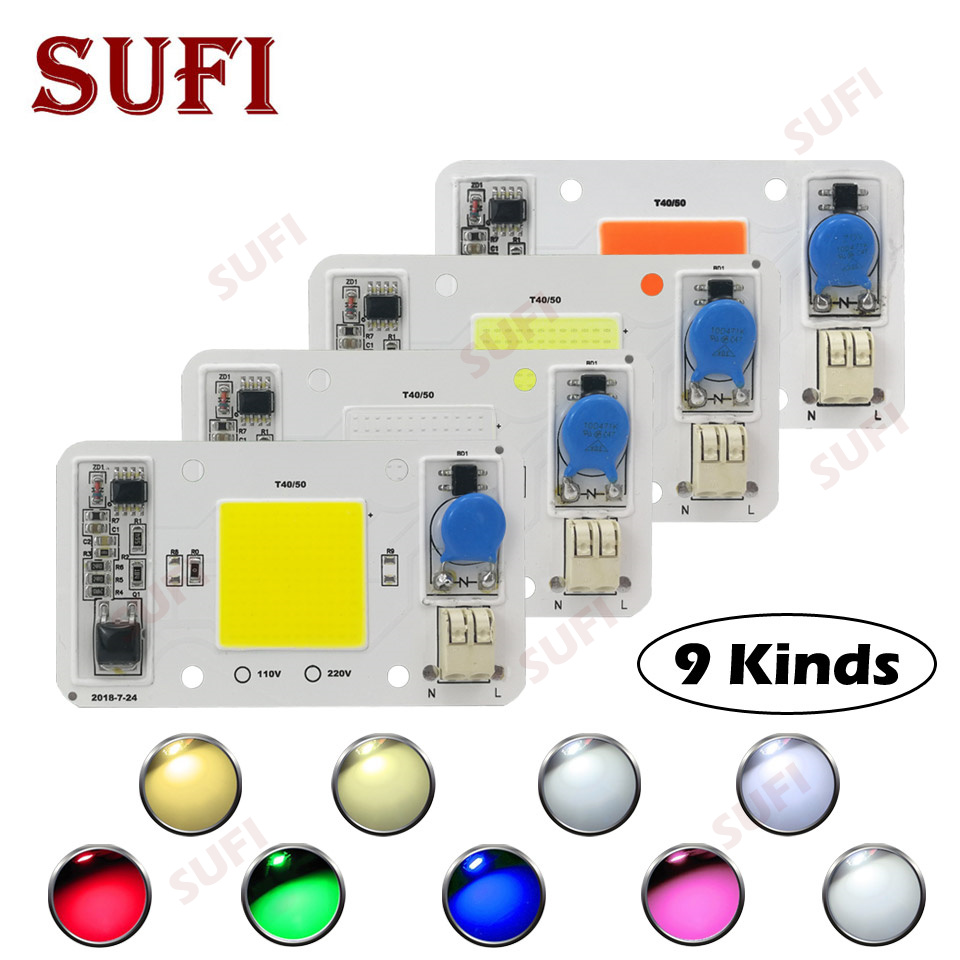 Plant Grow Light Full Spectrum - Smart IC 20W 30W 50W Warm
