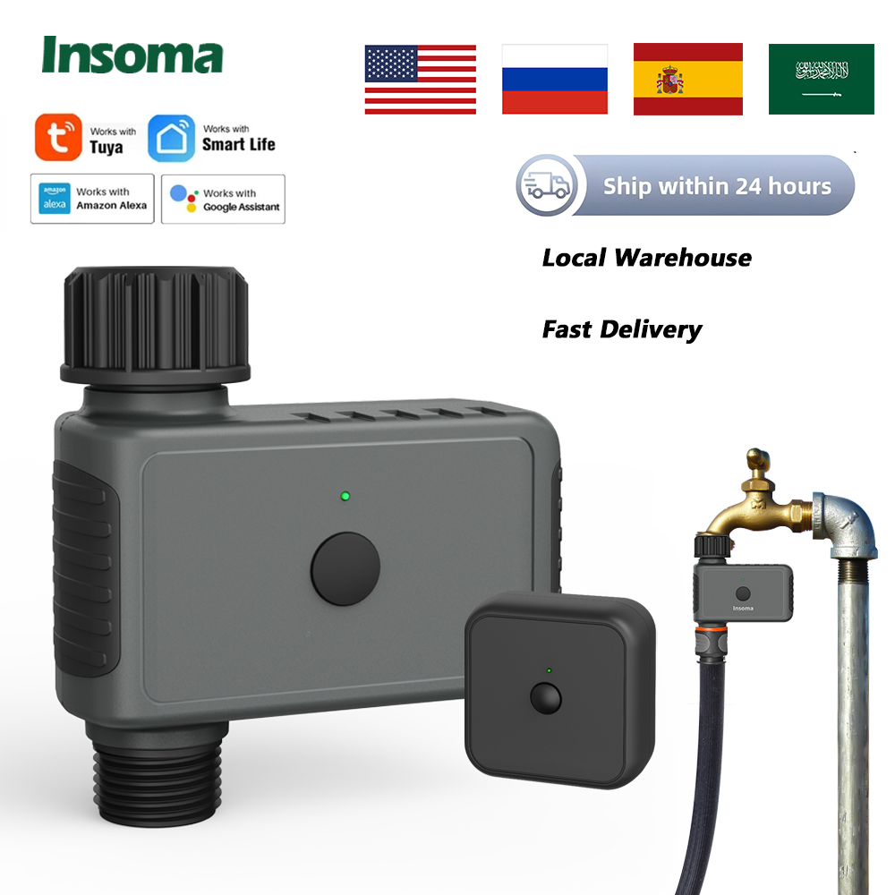 Smart Garden At Home - Insoma Wifi Automatic Sprinkle Timer Remote