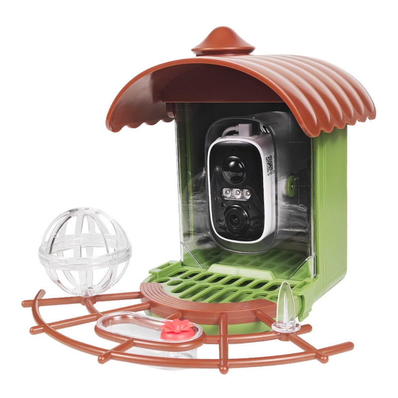 Smart Bird Feeder Camera - Outdoor Solar-Powered Automatic Smart AI Bird