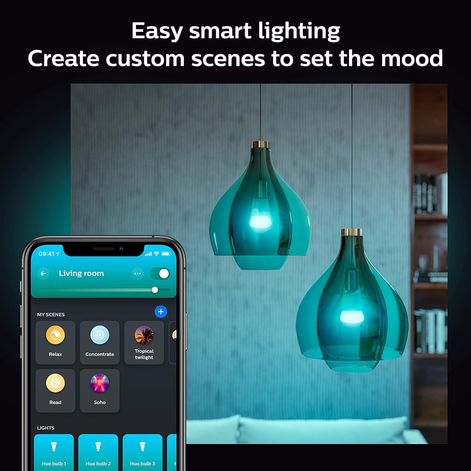 Philips Hue Smart Light Starte - Philips Light Hue Color ulasan dan harga