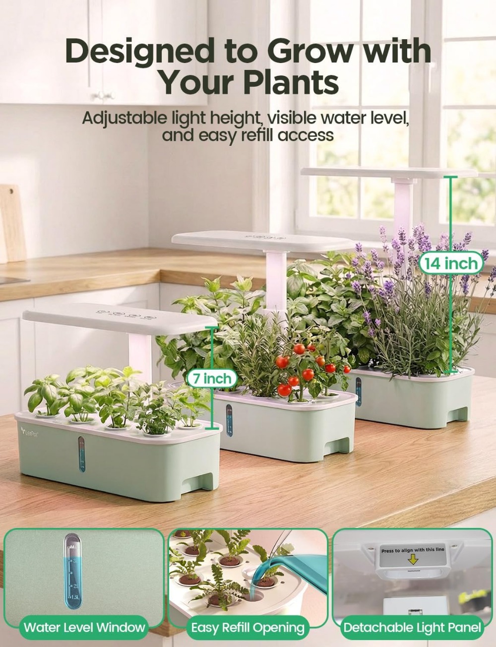 Smart Hydroponic Growing Syste - Smart Pod Garden ulasan dan harga