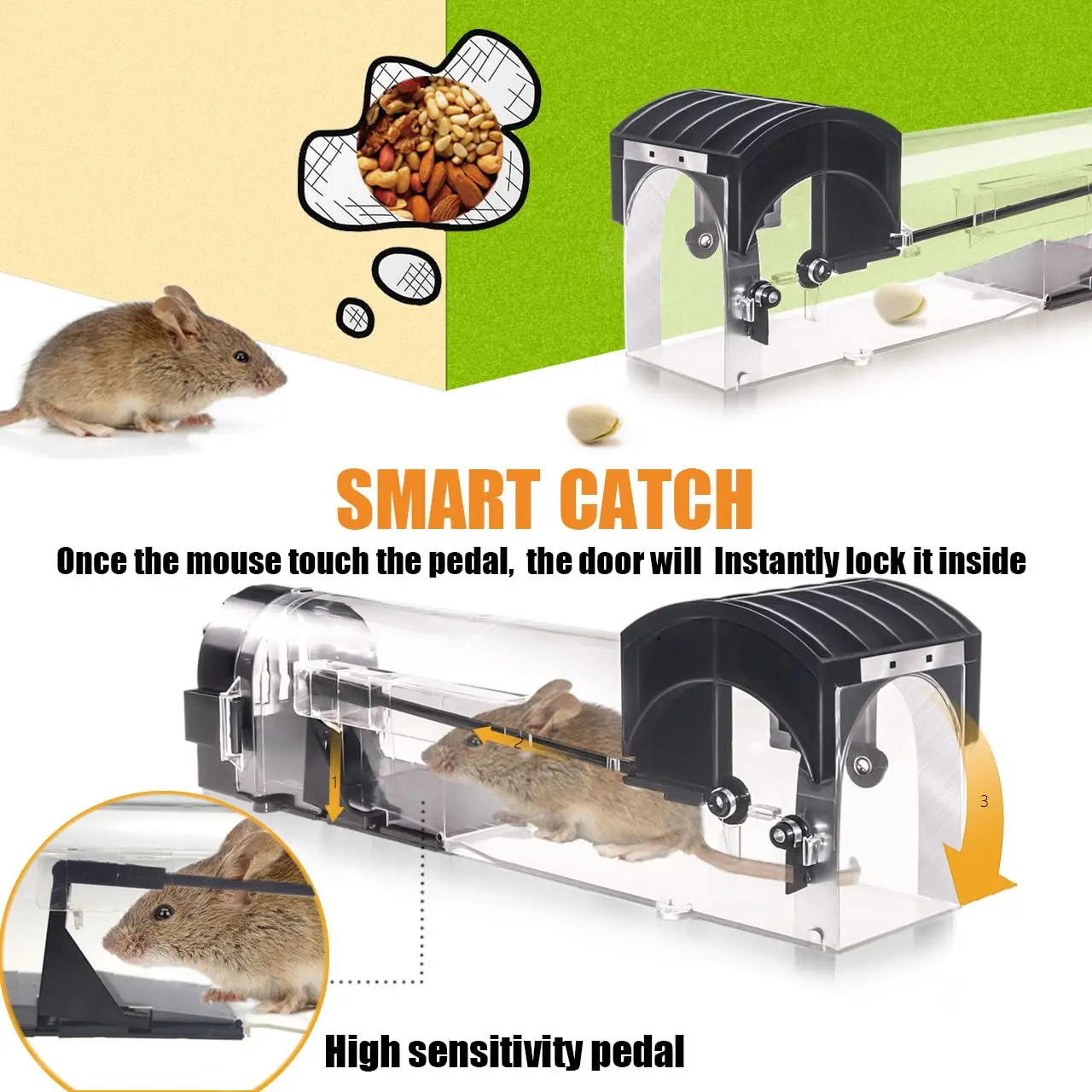 Safe Firm Humane Reusable Plas - Smart Garden Outdoor ulasan dan harga