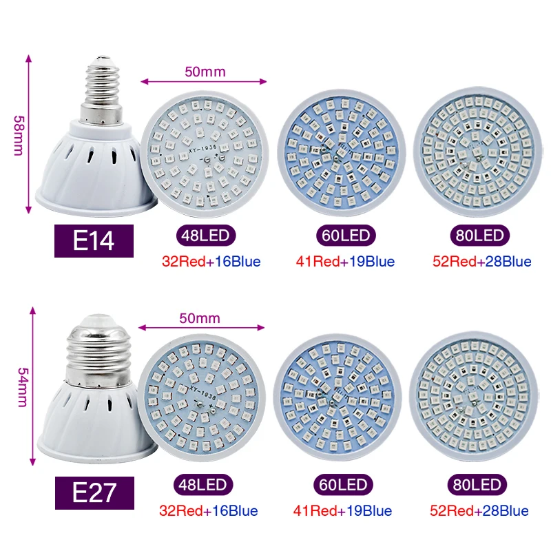 Phyto Lamp Full Spectrum LED G - Plant Grow Light Full Spectrum ulasan dan harga