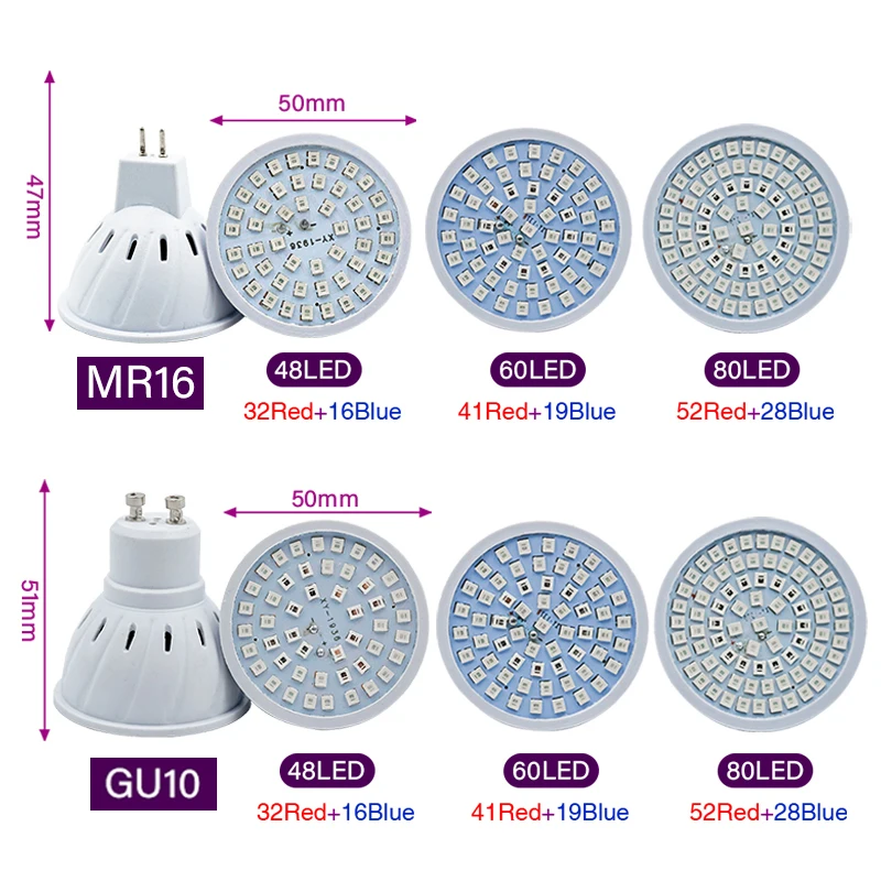 Phyto Lamp Full Spectrum LED G - Plant Grow Light Full Spectrum ulasan dan harga