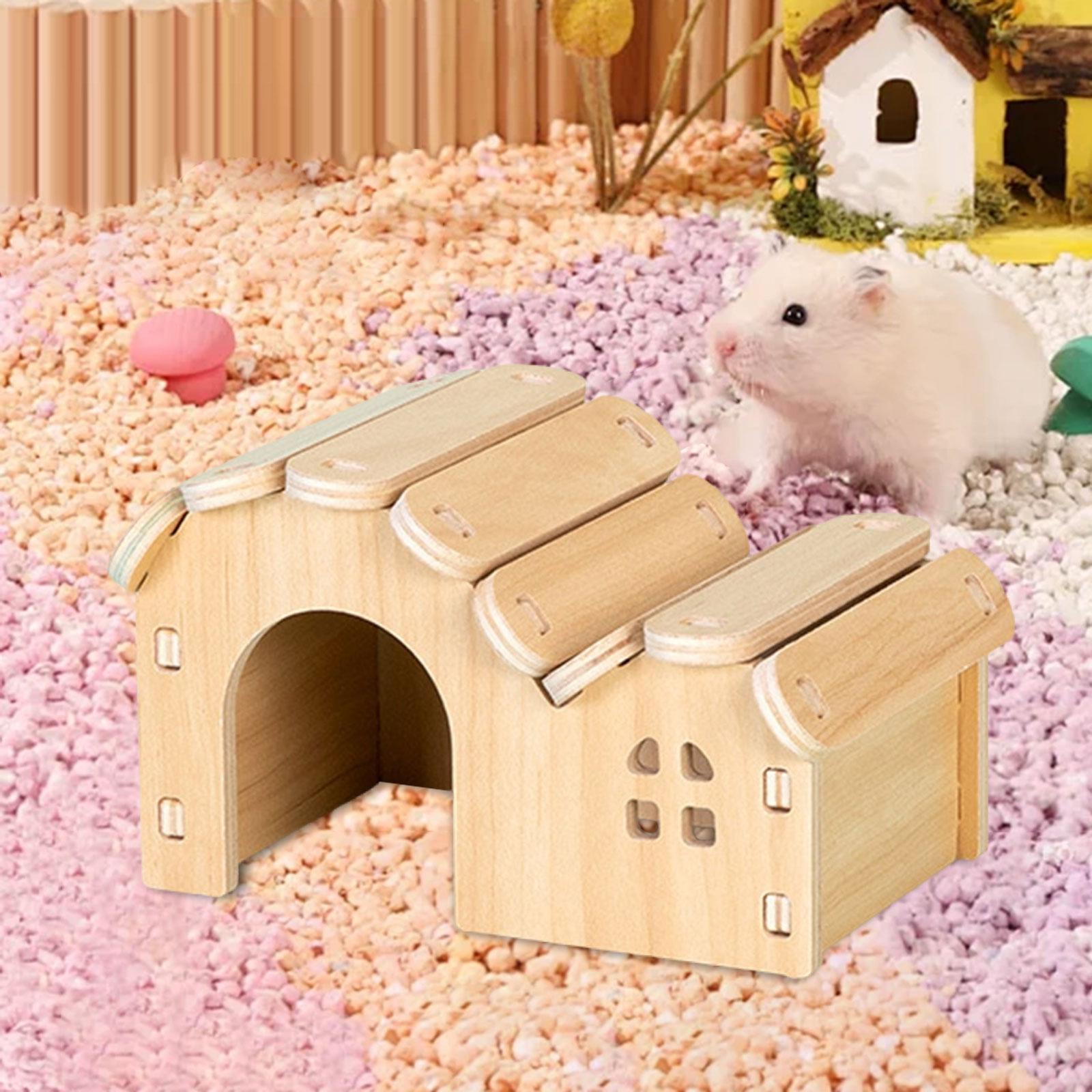 Hamster Wooden House Hideaway  - Insect Hotel Wood ulasan dan harga