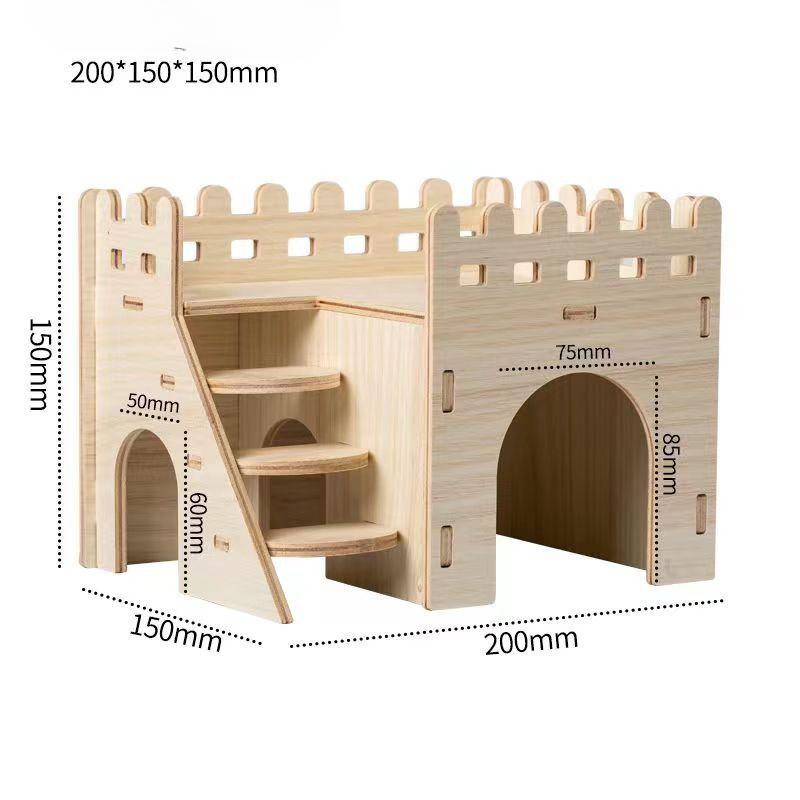 Creative Hamster Nest Wooden F - Insect Hotel Wood ulasan dan harga