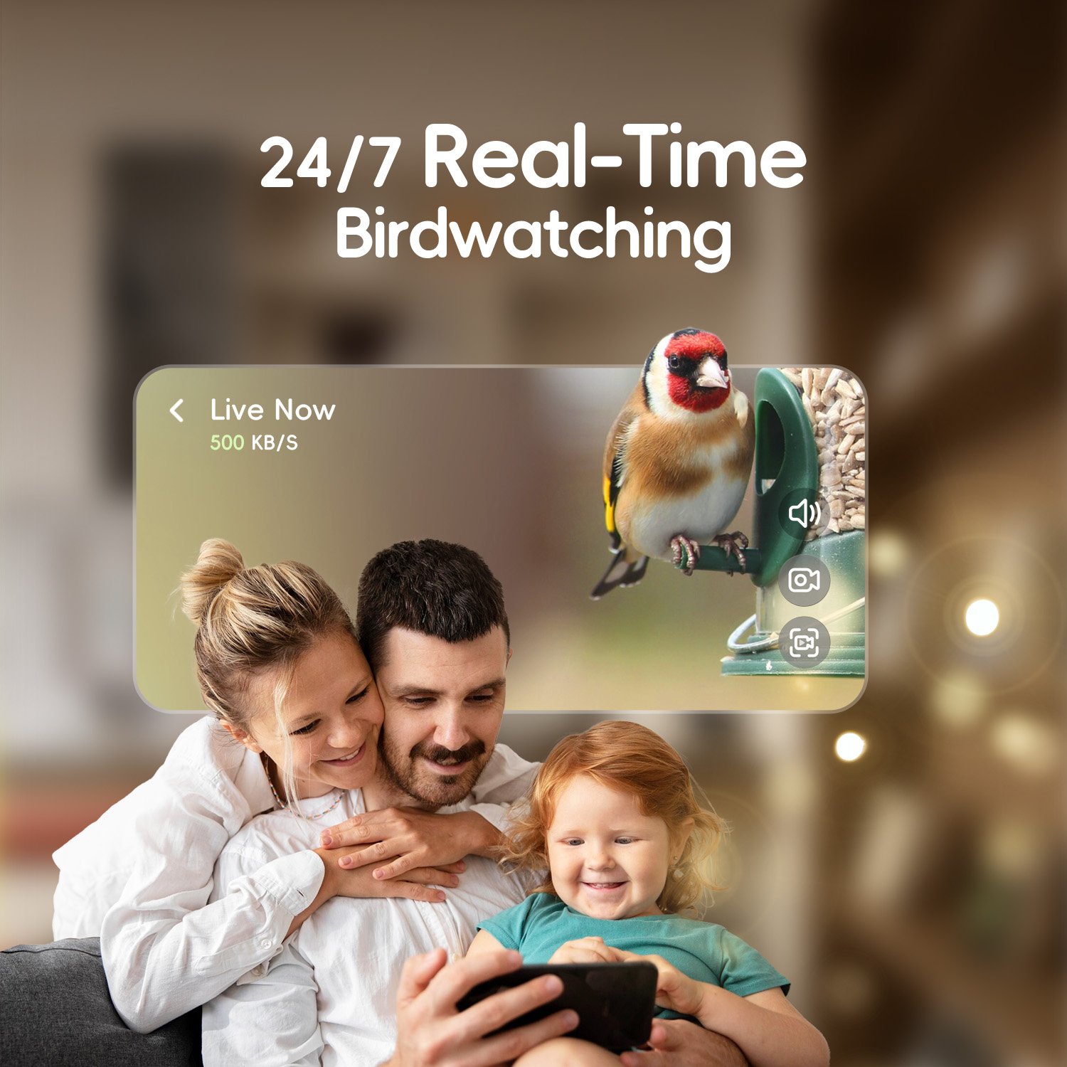 WILLFINE Automatic AI Bird Fee - Smart Bird Feeder Camera ulasan dan harga
