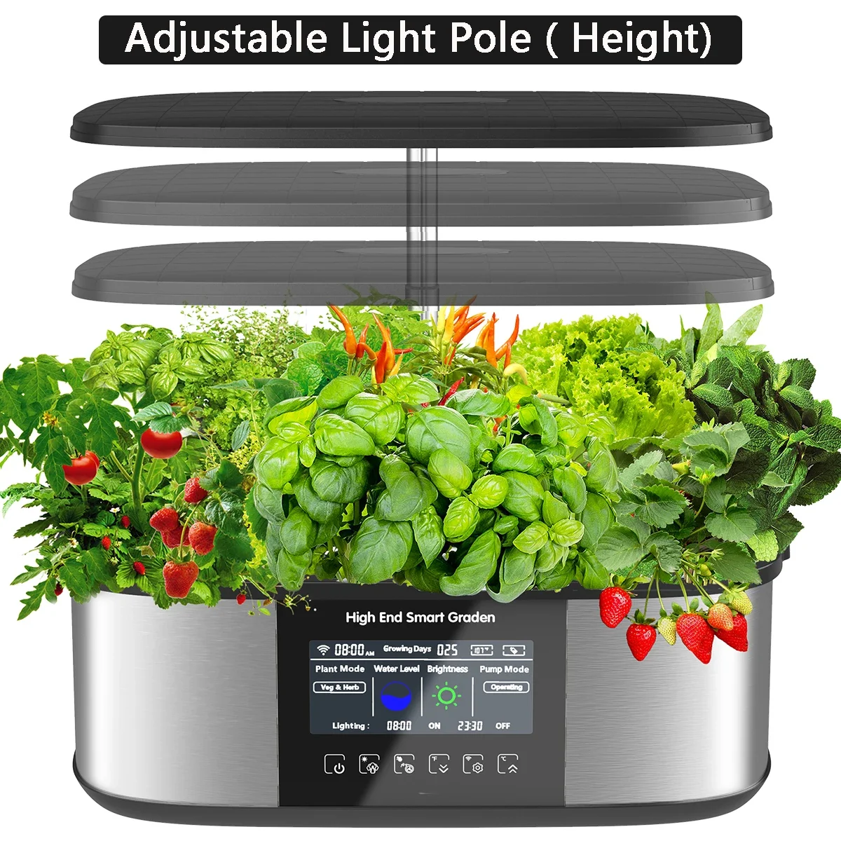 Growing System Kit,21 Pods Her - Smart Pod Garden ulasan dan harga