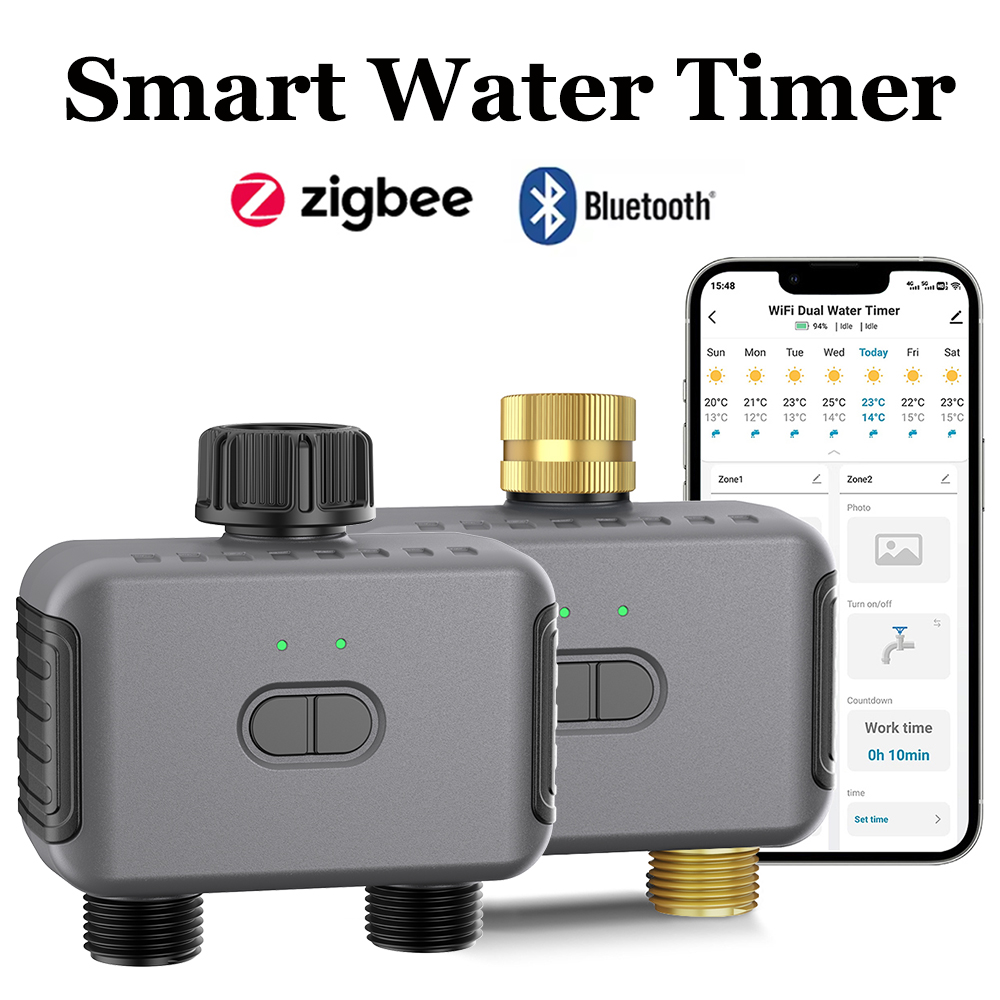 Tuya Smart Water Timer Zigbee/ - Smart Garden Outdoor ulasan dan harga