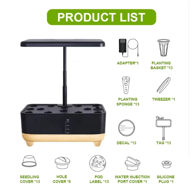 Smart Indoor Hydroponic Garden - Smart Garden At Home ulasan dan harga