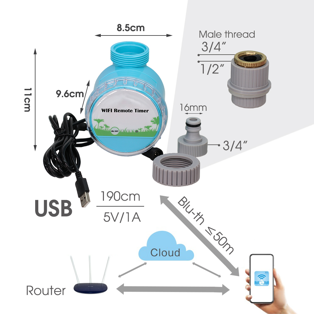 30-50M Smart Garden Watering S - Smart Garden At Home ulasan dan harga