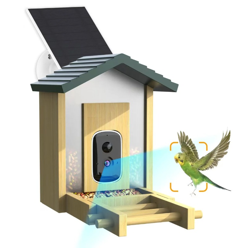 4K AI Bird Feeder Camera Water - Smart Bird Feeder Camera ulasan dan harga