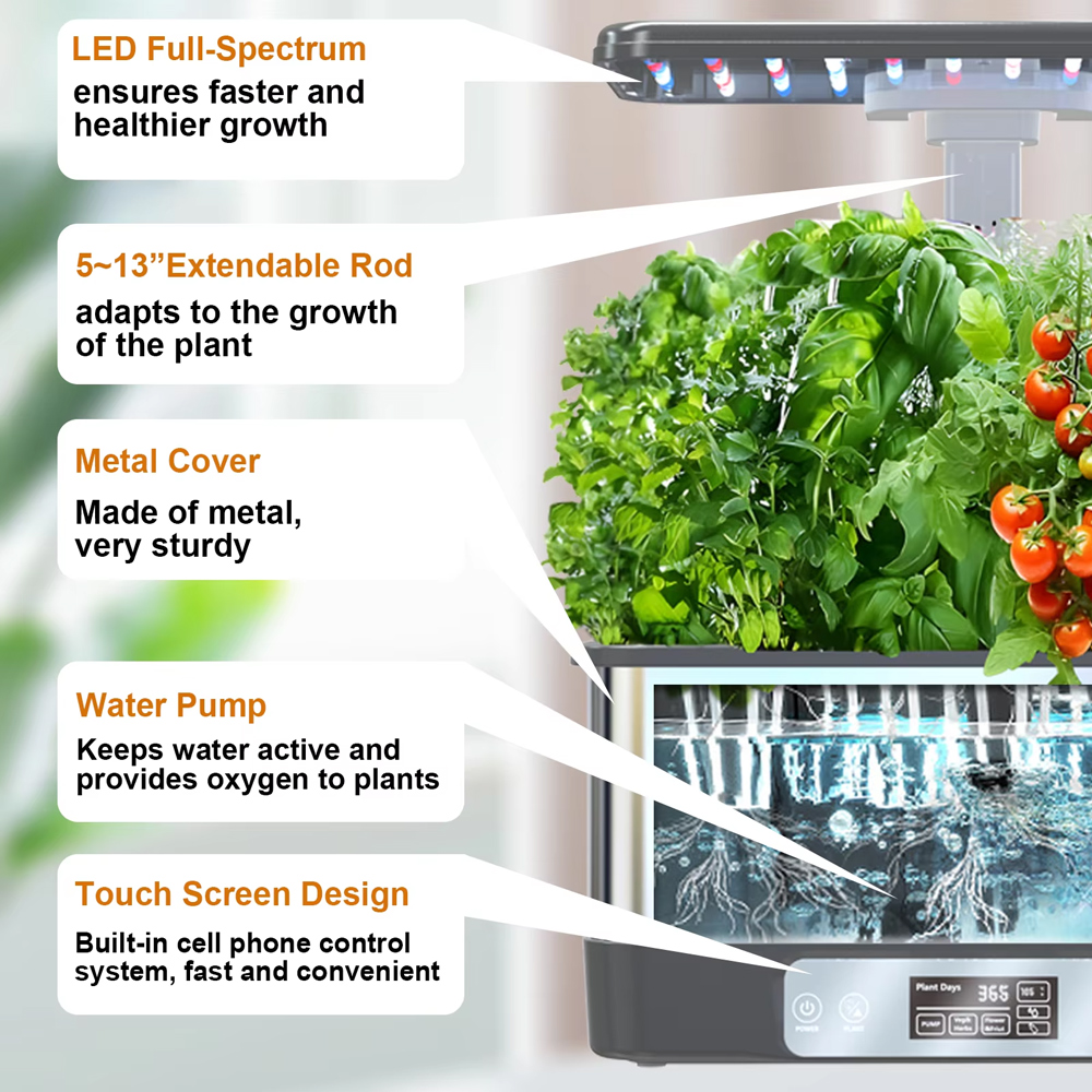 Tuya WiFi Indoor Garden Hydopo - Smart Pod Garden ulasan dan harga