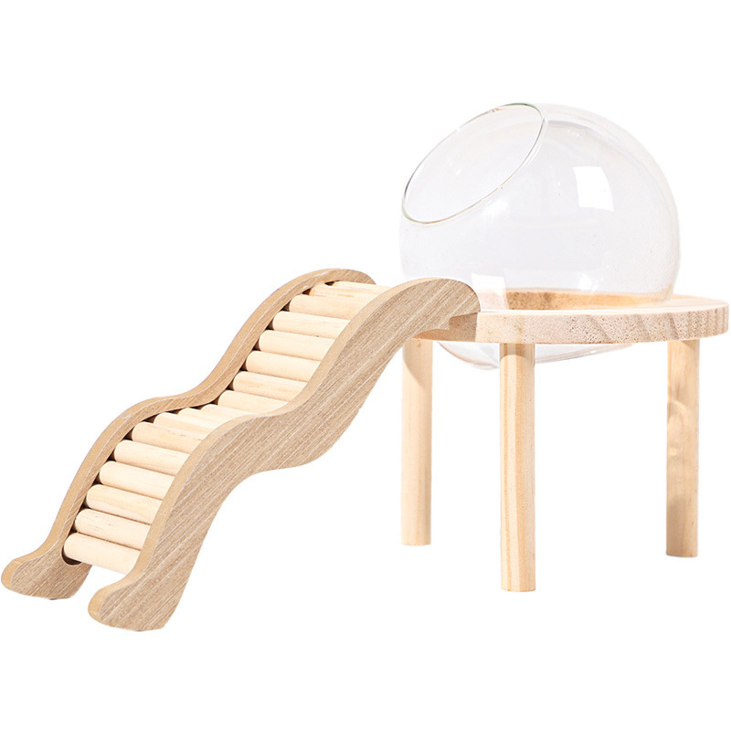 Hamster Bath House with Wooden - Insect Hotel Wood ulasan dan harga
