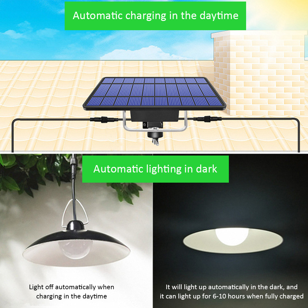 Double Head Solar Pendant Ligh - Smart Garden Sheds ulasan dan harga
