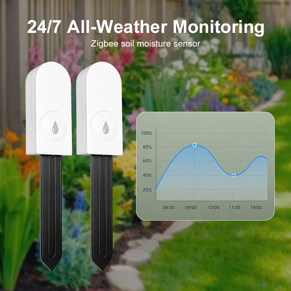 Zigbee 3.0 Soil Moisture Senso - Smart Garden Outdoor ulasan dan harga