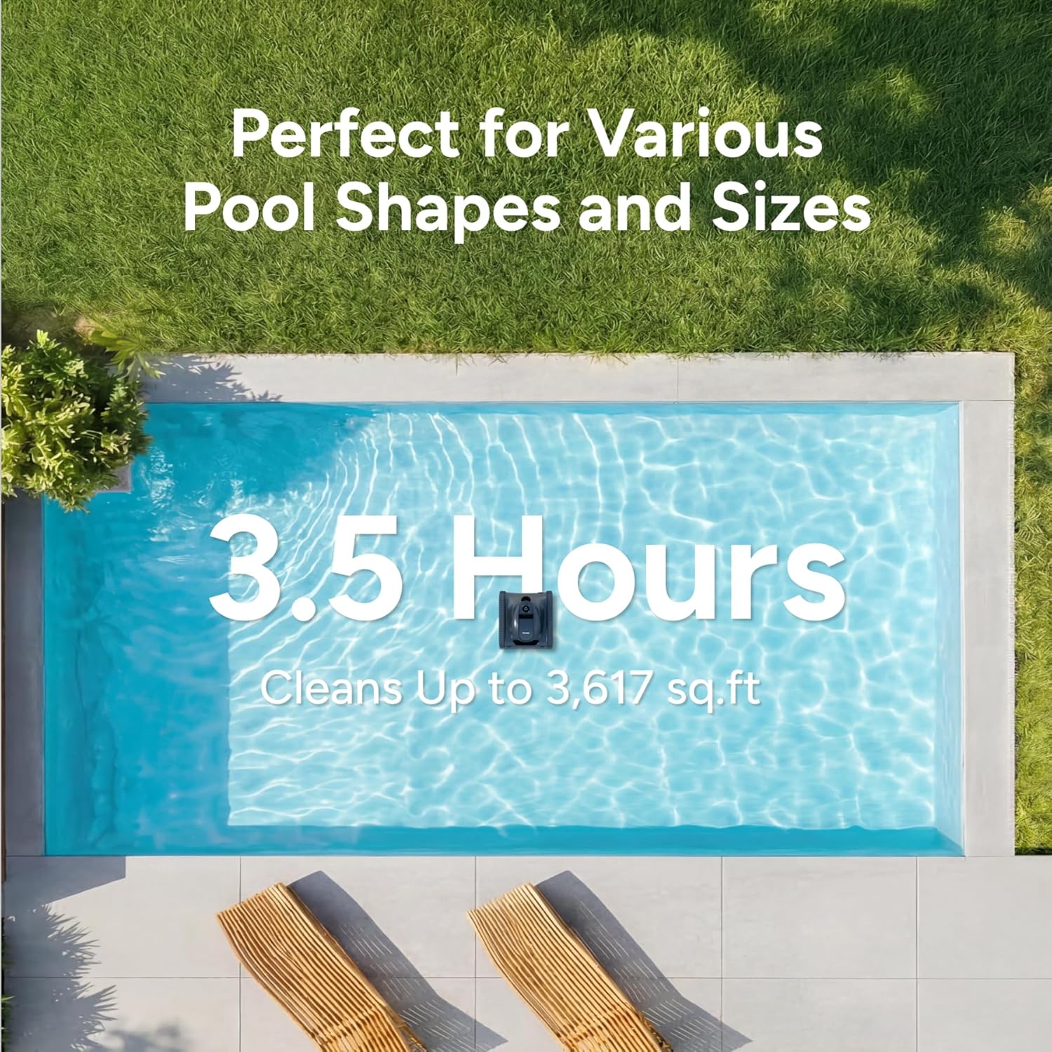 Robotic Pool Cleaner KN Series - Smart Garden Outdoor ulasan dan harga