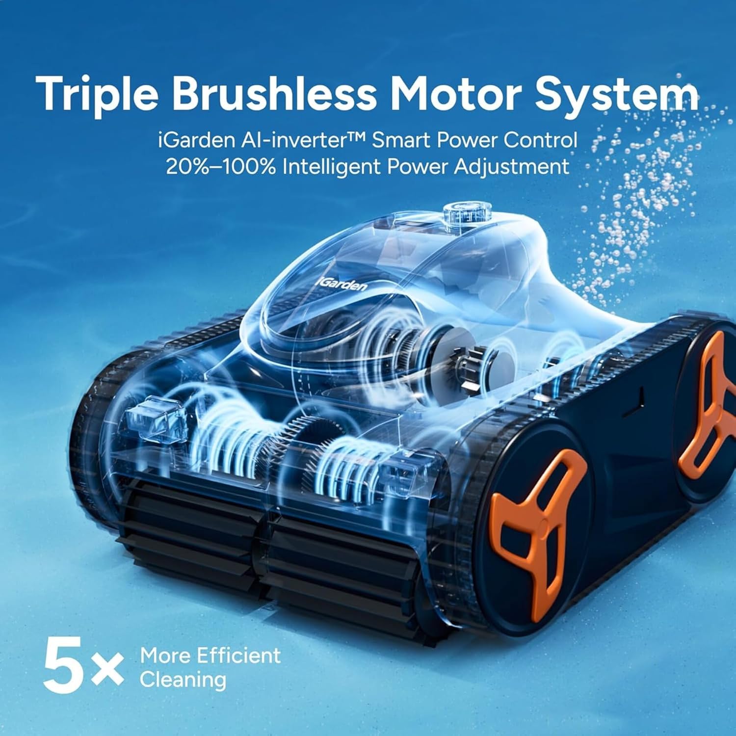 Robotic Pool Cleaner KN Series - Smart Garden Outdoor ulasan dan harga