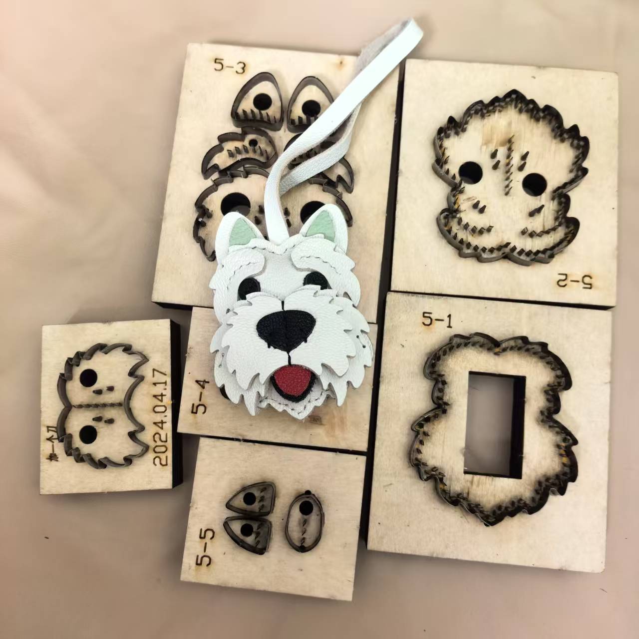 Wooden Cutting Die, Cute Westi - Insect Hotel Wood ulasan dan harga