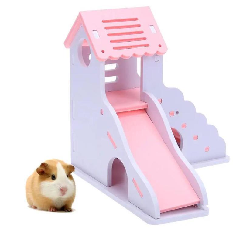 DIY Wooden Hamster House Color - Insect Hotel Wood ulasan dan harga
