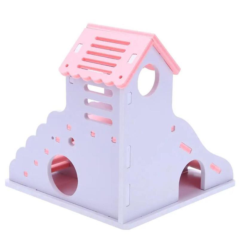 DIY Wooden Hamster House Color - Insect Hotel Wood ulasan dan harga