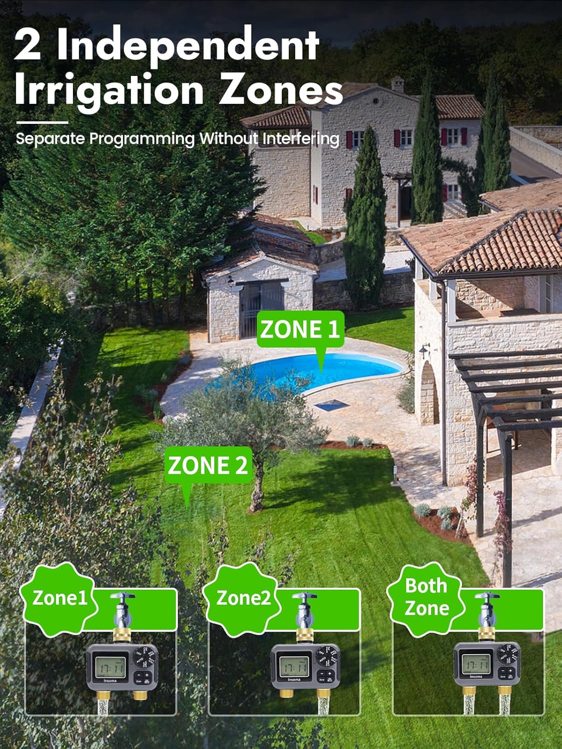 Insoma Smart Irrigation Wateri - Smart Garden At Home ulasan dan harga