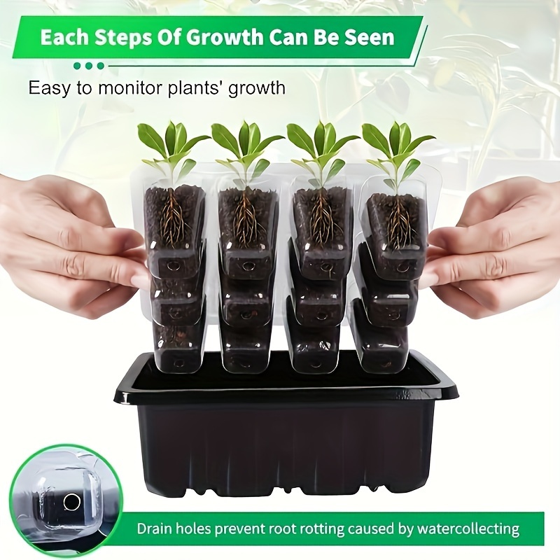 Seedling Starter Kit 1/2/3 Set - Plant Grow Light Full Spectrum ulasan dan harga
