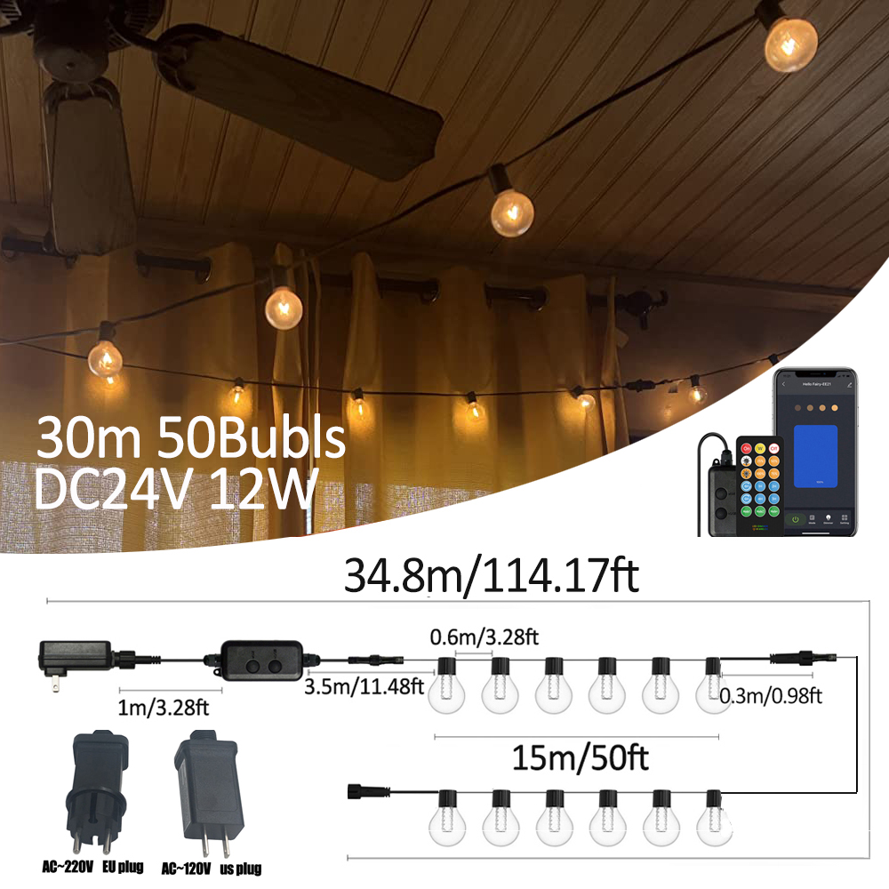 G40 Smart Outdoor DIY LED Stri - Smart Garden Outdoor ulasan dan harga