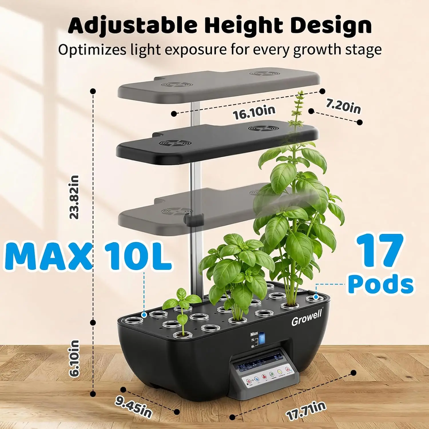 BestsellerHydroponics Growing  - Smart Pod Garden ulasan dan harga
