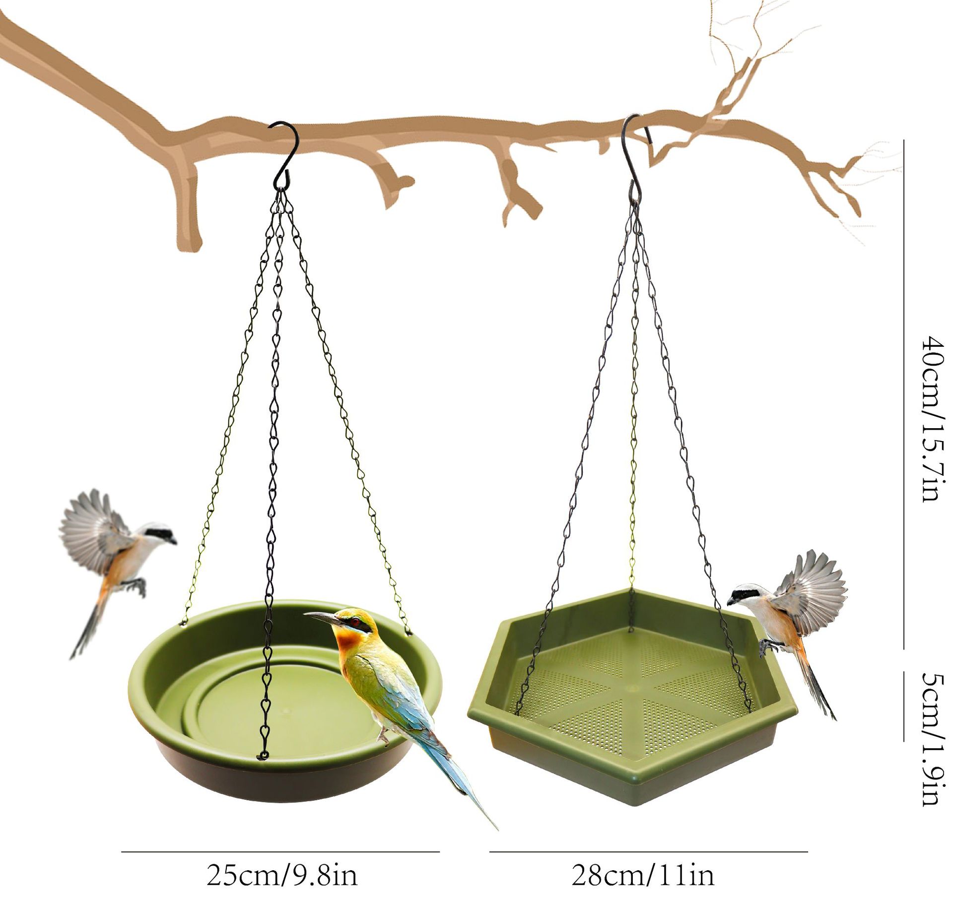Hanging Wild Bird Seed Feeder  - Smart Bird Feeder Camera ulasan dan harga