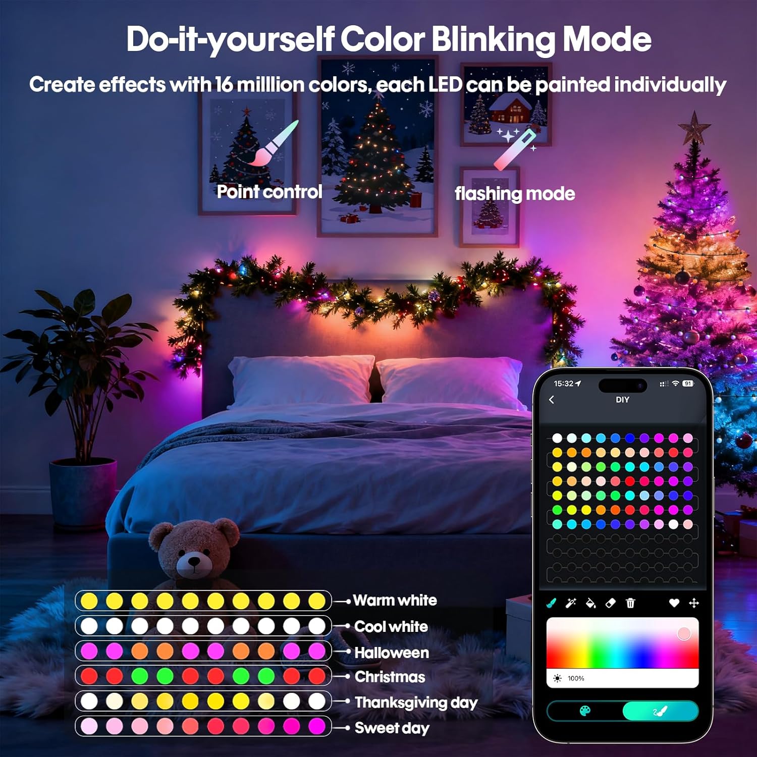 Smart Globe String Lights 5/10 - Smart Garden Outdoor ulasan dan harga