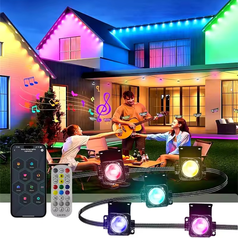 15M/30M/45M/60M/90M RGBIC Smar - Smart Garden Outdoor ulasan dan harga