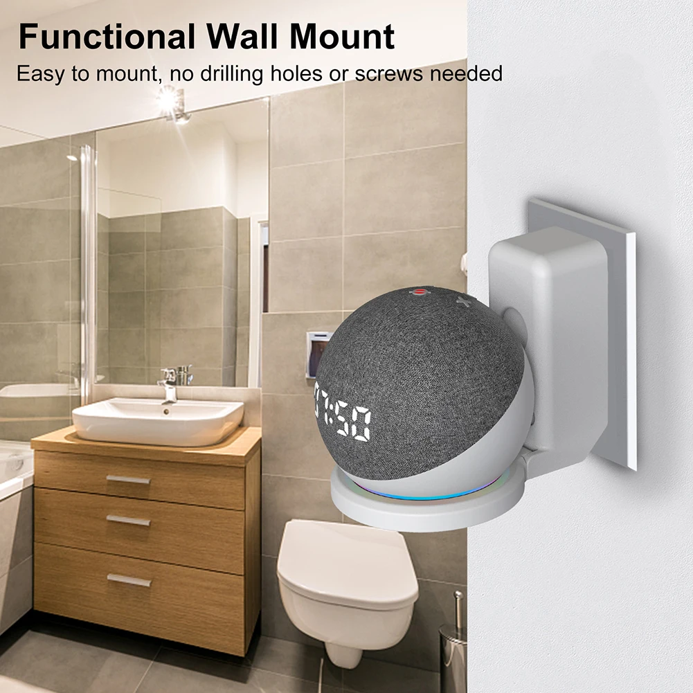Portable Wall Mount Holder For - Amazon Speaker Echo Dot 5 ulasan dan harga