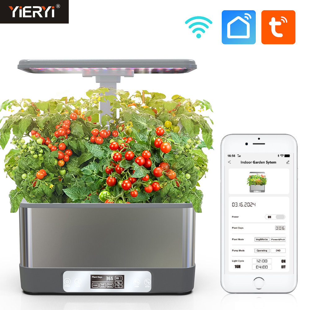 Smart WiFi Hydroponics Growing - Smart Pod Garden ulasan dan harga