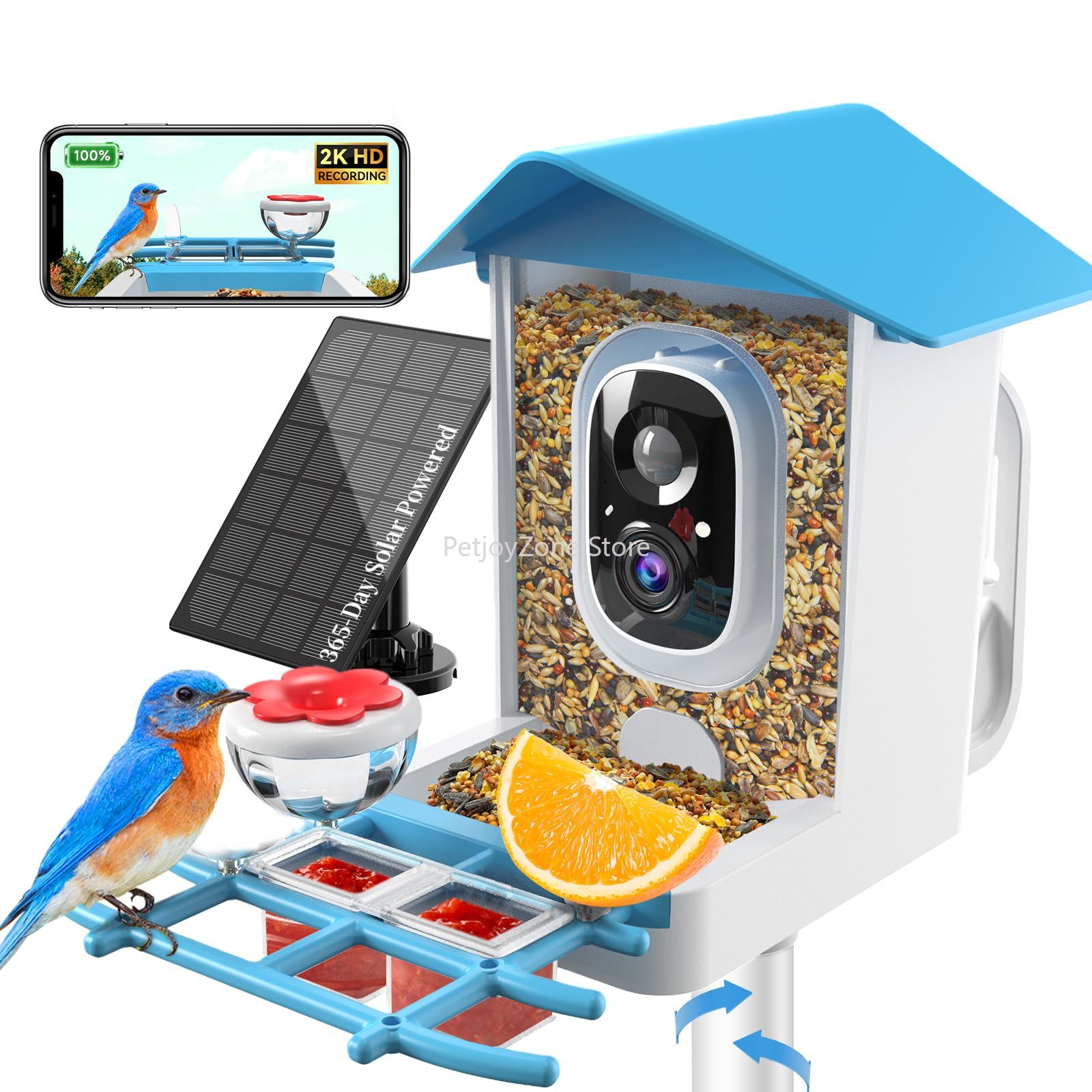 Smart Bird Feeder Camera 2K Li - Smart Bird Feeder Camera ulasan dan harga