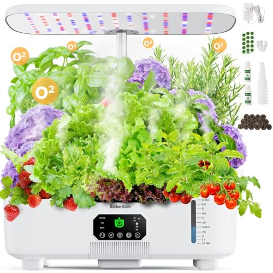 Indoor smart herb garden plant - Smart Pod Garden ulasan dan harga