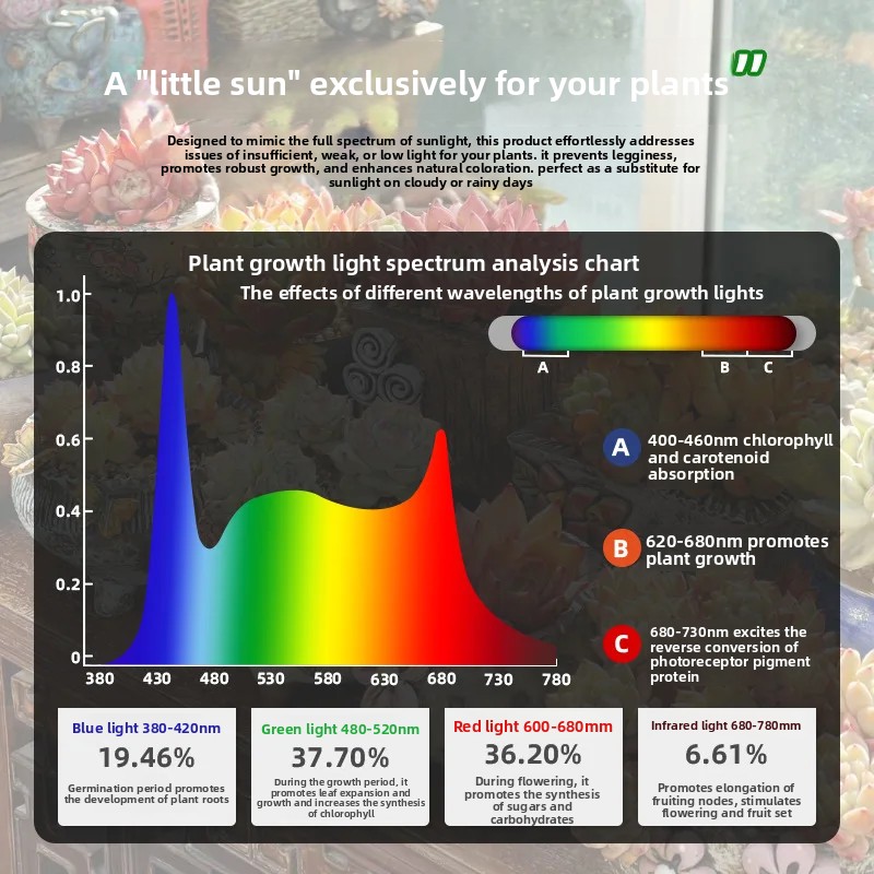 Full Spectrum Dimmable Focus L - Plant Grow Light Full Spectrum ulasan dan harga