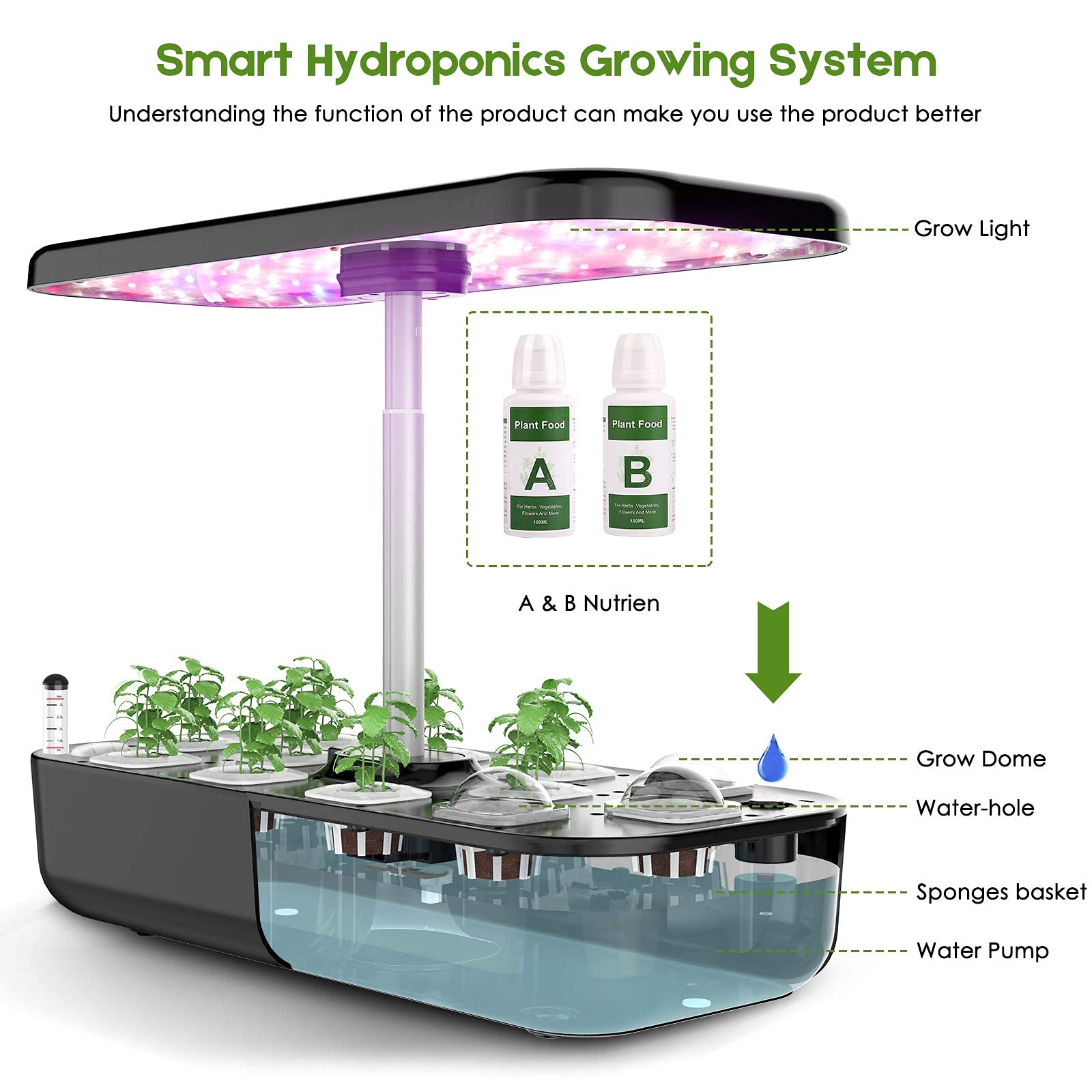 Hydroponics Growing System 12  - Smart Pod Garden ulasan dan harga