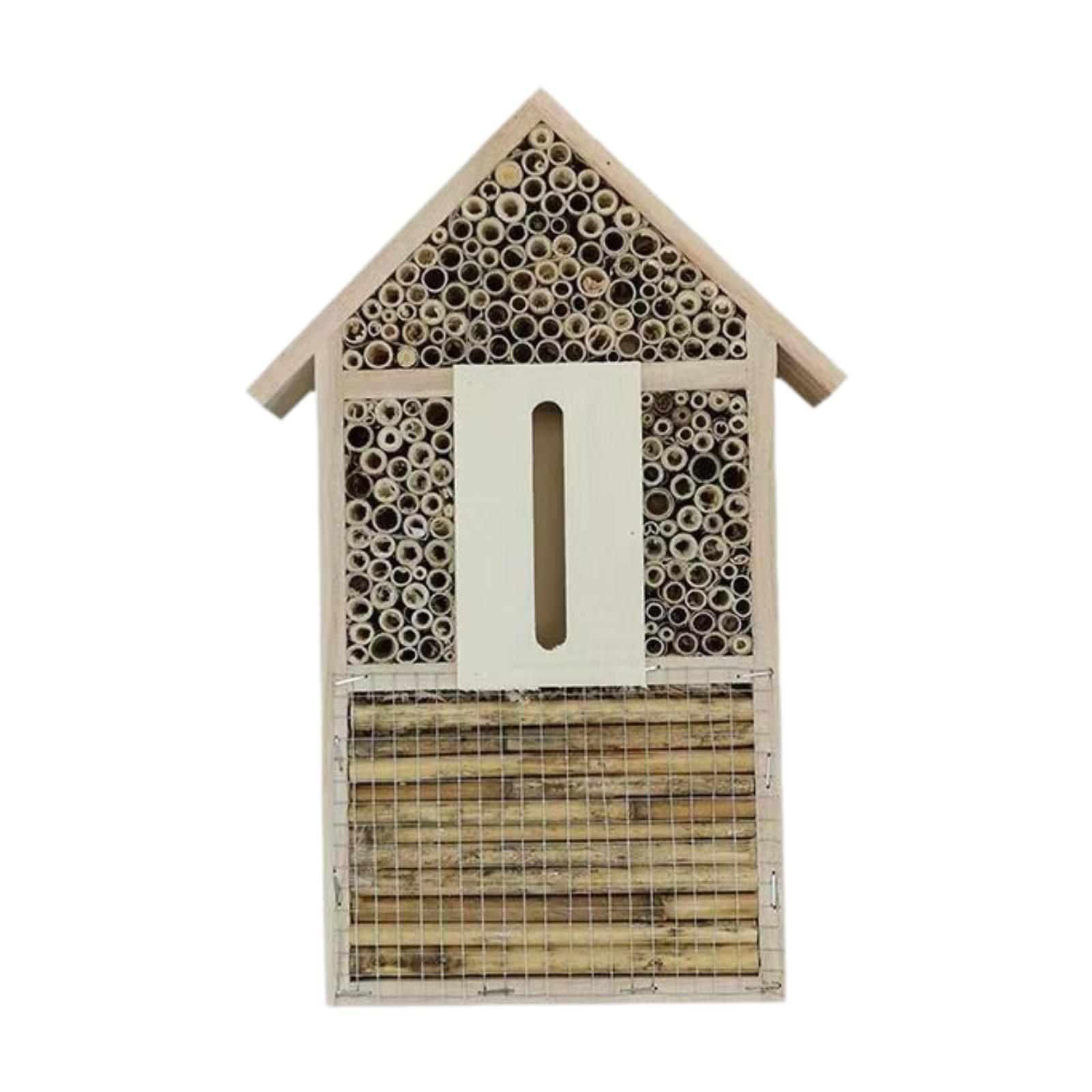 Bee House Ladybug Habitat Bee  - Insect Hotel Wood ulasan dan harga