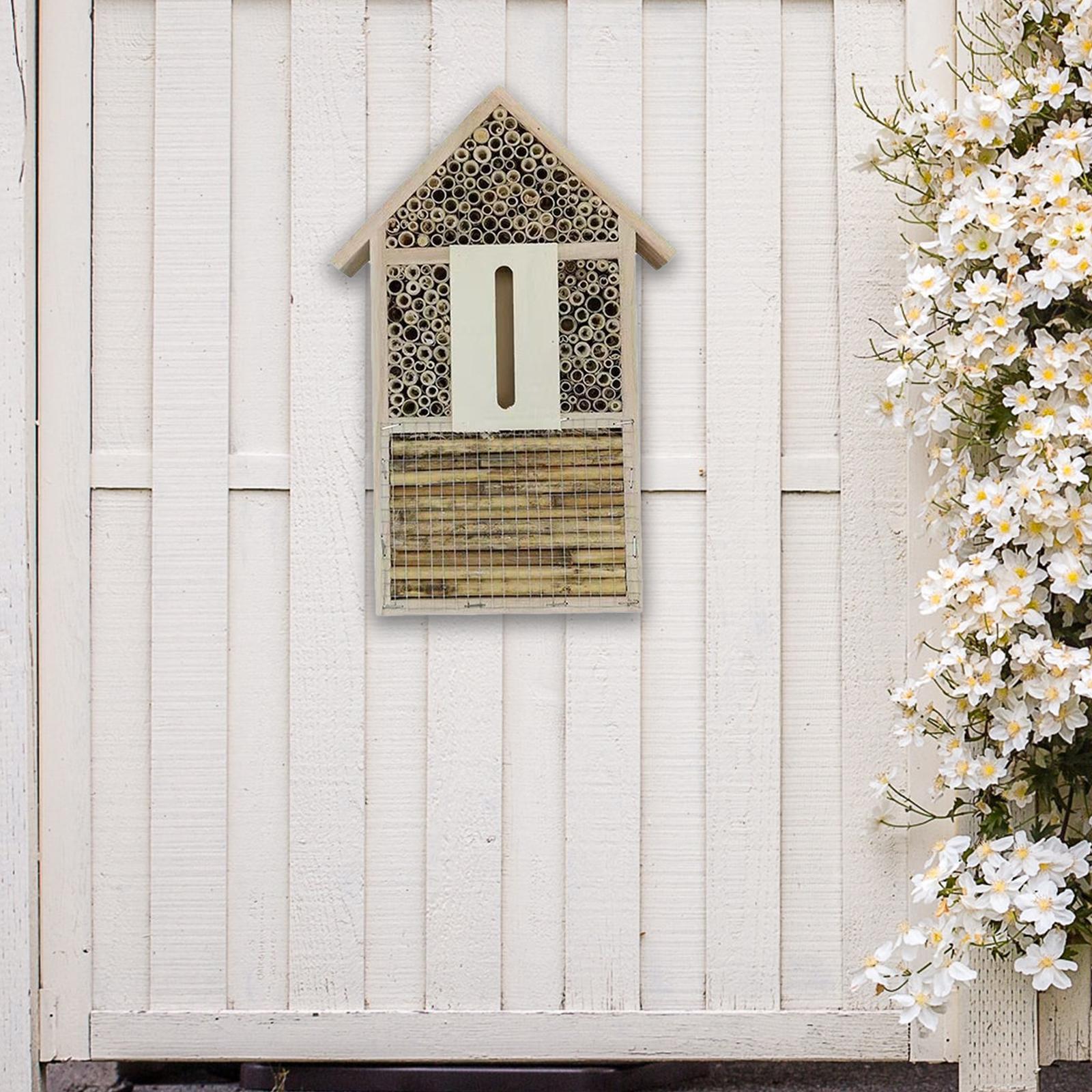 Bee House Ladybug Habitat Bee  - Insect Hotel Wood ulasan dan harga
