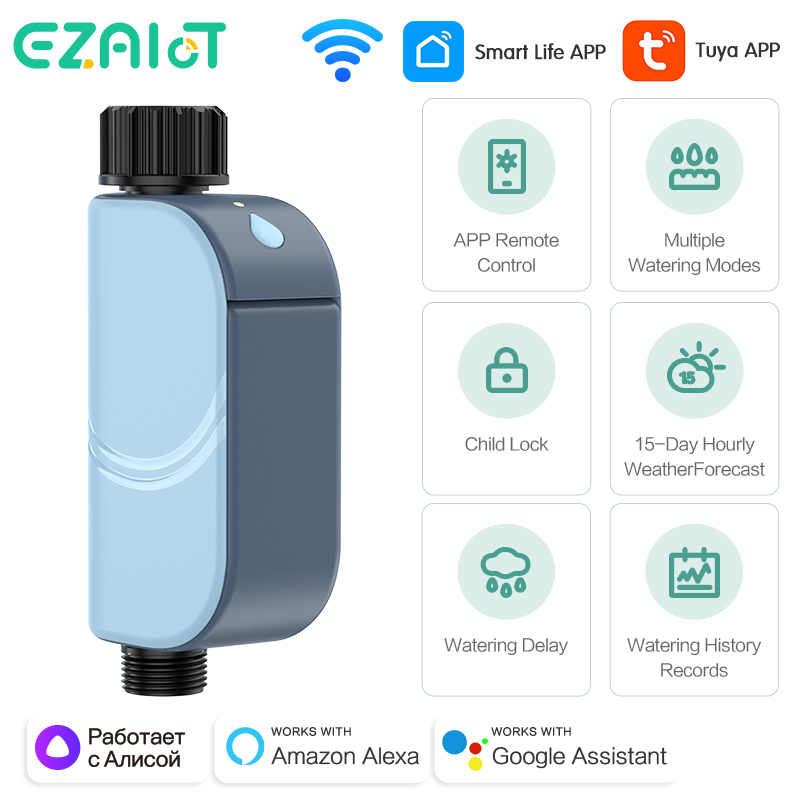 Smart Tuya WIFI Garden Waterin - Smart Garden At Home ulasan dan harga